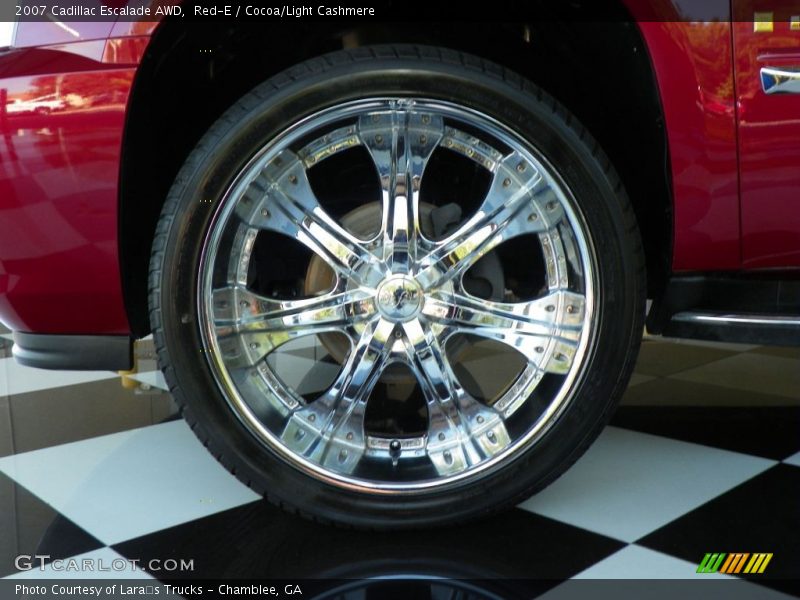 Red-E / Cocoa/Light Cashmere 2007 Cadillac Escalade AWD