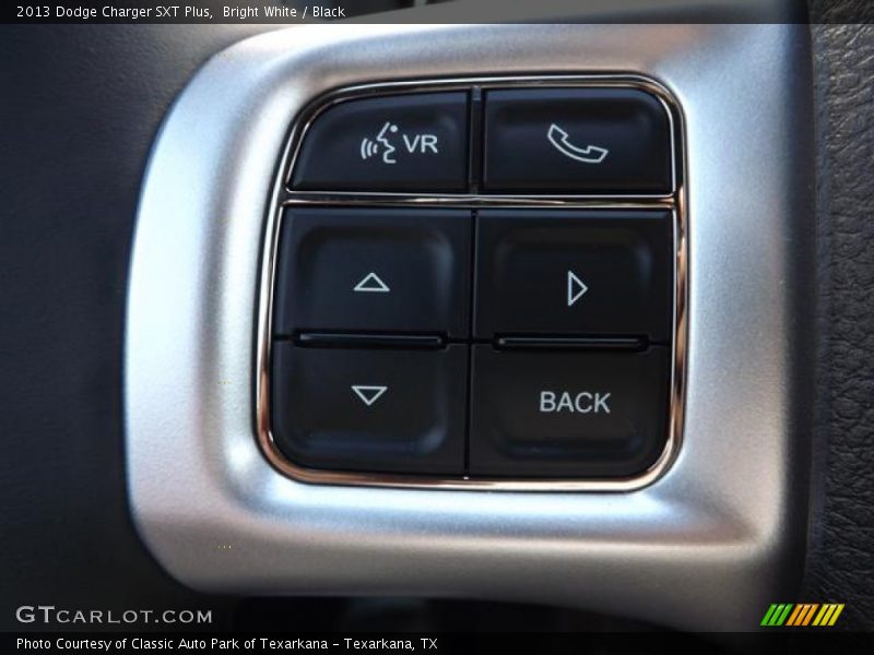 Bright White / Black 2013 Dodge Charger SXT Plus