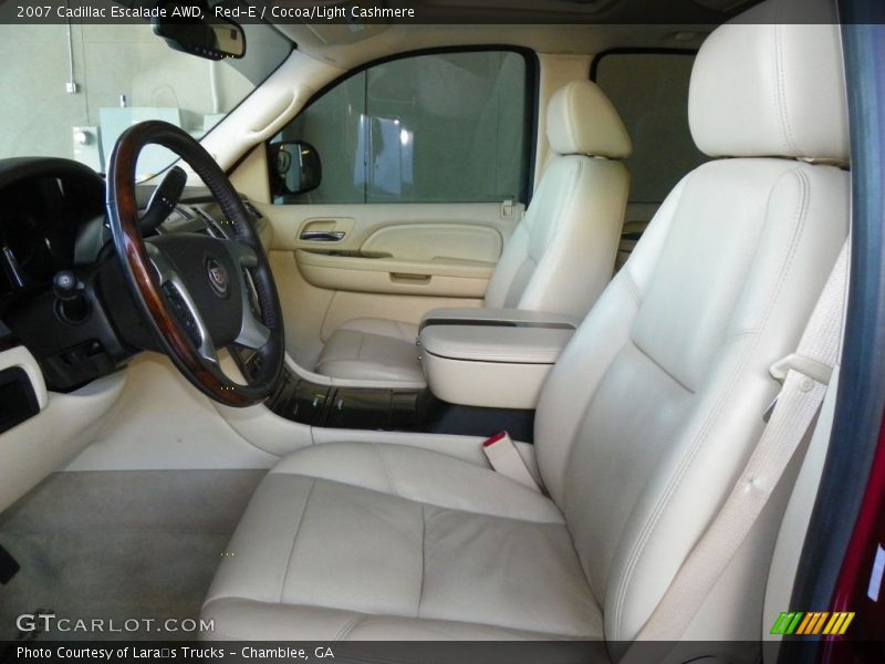 Red-E / Cocoa/Light Cashmere 2007 Cadillac Escalade AWD