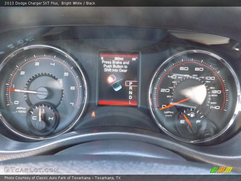 Bright White / Black 2013 Dodge Charger SXT Plus