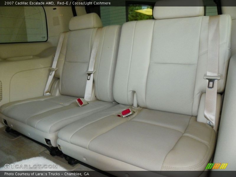 Red-E / Cocoa/Light Cashmere 2007 Cadillac Escalade AWD