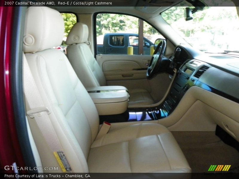 Red-E / Cocoa/Light Cashmere 2007 Cadillac Escalade AWD