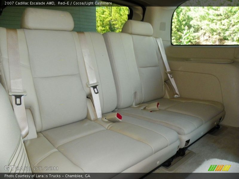 Red-E / Cocoa/Light Cashmere 2007 Cadillac Escalade AWD