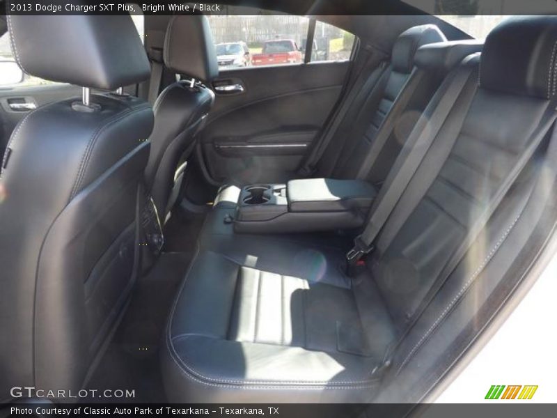 Bright White / Black 2013 Dodge Charger SXT Plus