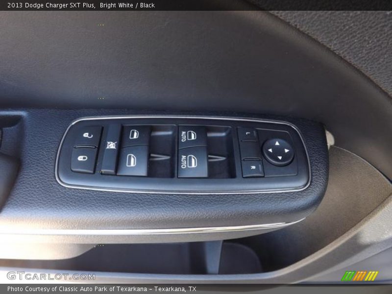 Bright White / Black 2013 Dodge Charger SXT Plus