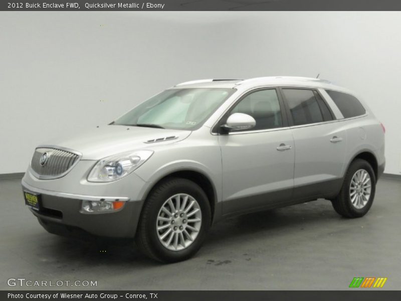 Quicksilver Metallic / Ebony 2012 Buick Enclave FWD