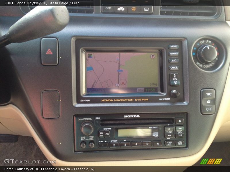 Controls of 2001 Odyssey EX