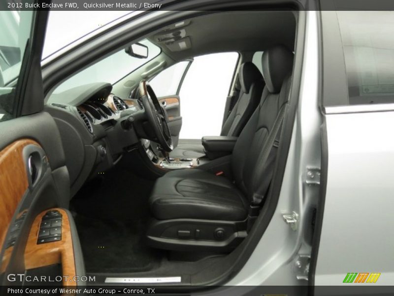 Quicksilver Metallic / Ebony 2012 Buick Enclave FWD