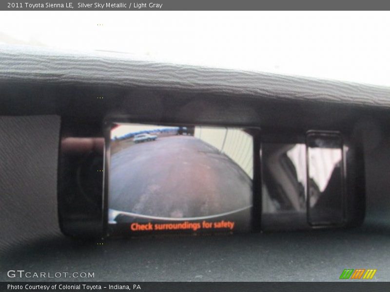 Silver Sky Metallic / Light Gray 2011 Toyota Sienna LE