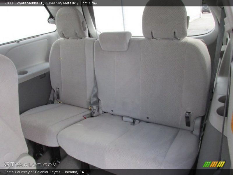 Silver Sky Metallic / Light Gray 2011 Toyota Sienna LE
