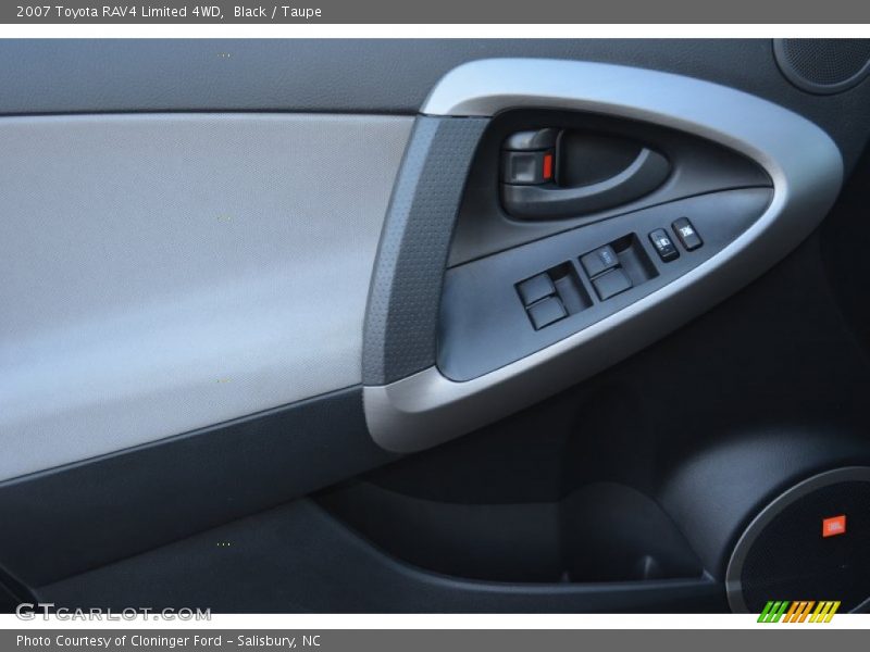 Black / Taupe 2007 Toyota RAV4 Limited 4WD