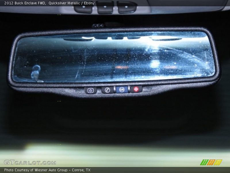 Quicksilver Metallic / Ebony 2012 Buick Enclave FWD