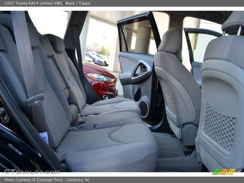 Black / Taupe 2007 Toyota RAV4 Limited 4WD