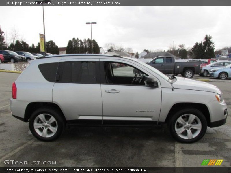 Bright Silver Metallic / Dark Slate Gray 2011 Jeep Compass 2.4 4x4