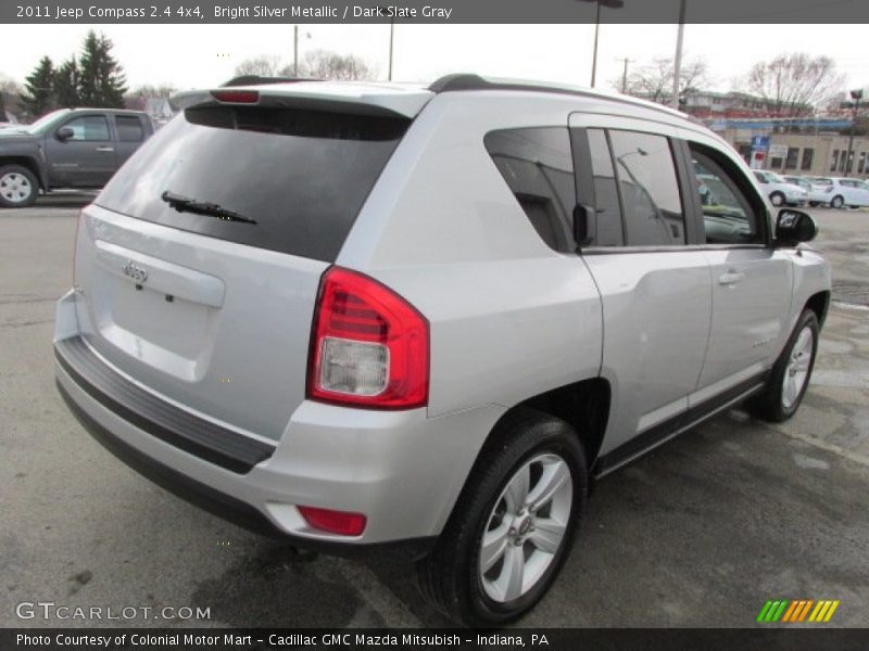 Bright Silver Metallic / Dark Slate Gray 2011 Jeep Compass 2.4 4x4