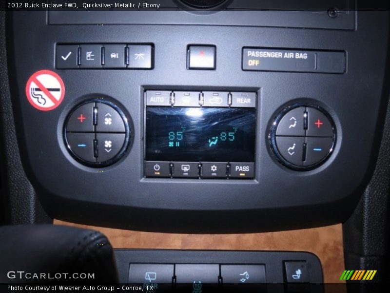 Quicksilver Metallic / Ebony 2012 Buick Enclave FWD