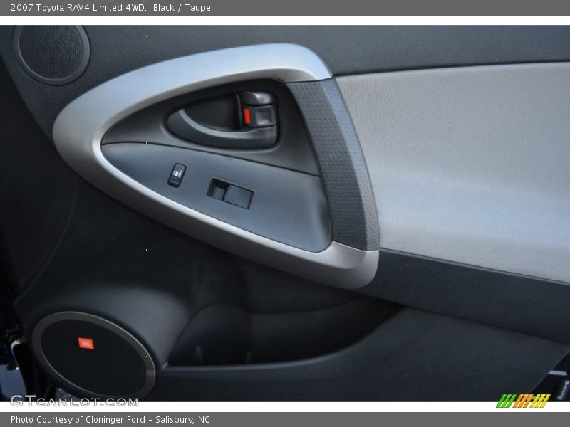 Black / Taupe 2007 Toyota RAV4 Limited 4WD