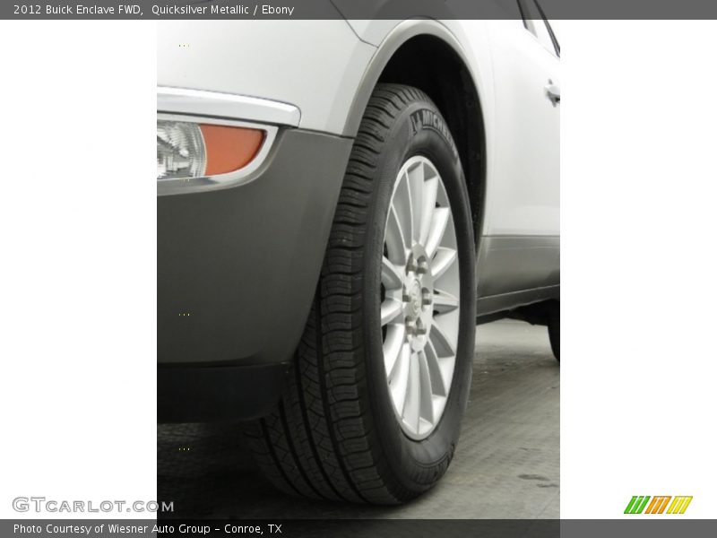 Quicksilver Metallic / Ebony 2012 Buick Enclave FWD