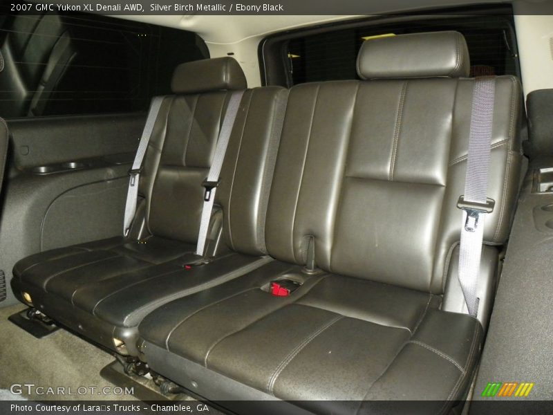 Silver Birch Metallic / Ebony Black 2007 GMC Yukon XL Denali AWD