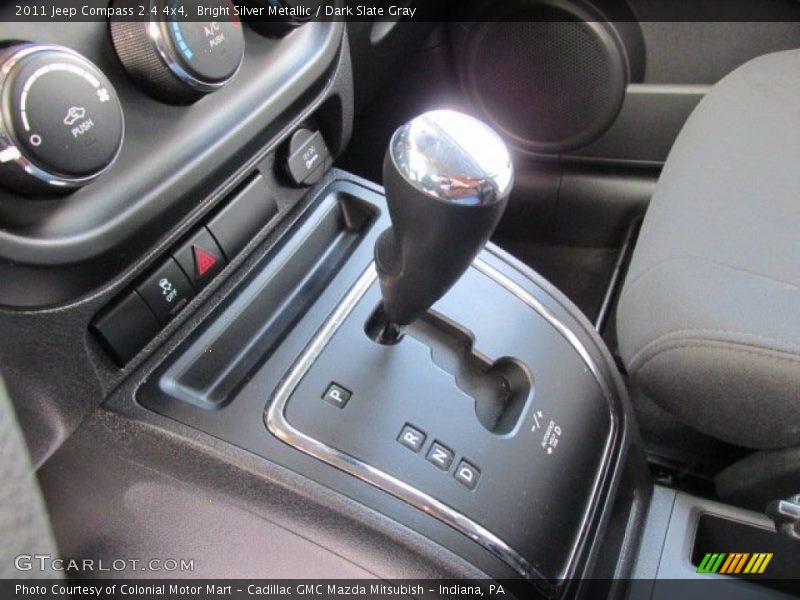 Bright Silver Metallic / Dark Slate Gray 2011 Jeep Compass 2.4 4x4