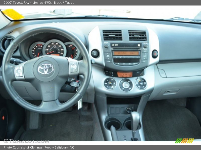 Black / Taupe 2007 Toyota RAV4 Limited 4WD