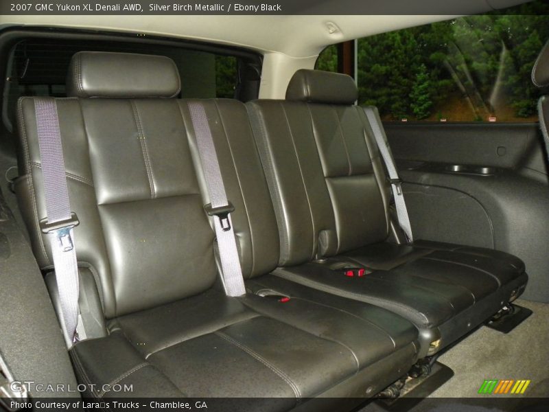 Silver Birch Metallic / Ebony Black 2007 GMC Yukon XL Denali AWD