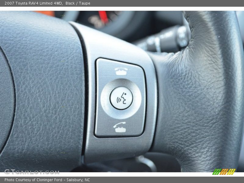 Black / Taupe 2007 Toyota RAV4 Limited 4WD