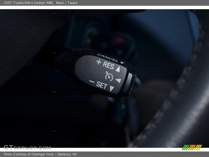 Black / Taupe 2007 Toyota RAV4 Limited 4WD
