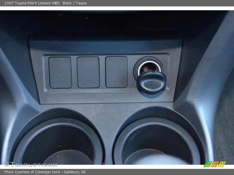 Black / Taupe 2007 Toyota RAV4 Limited 4WD