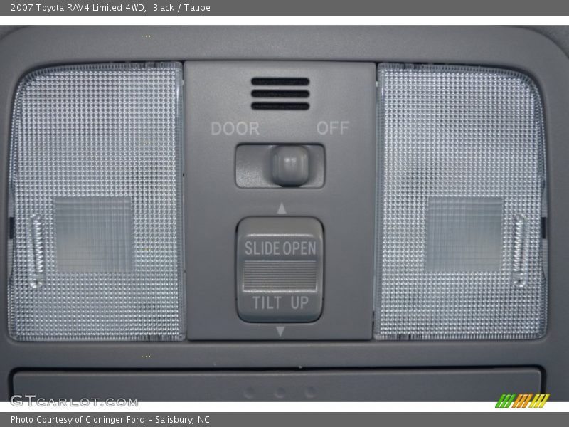 Black / Taupe 2007 Toyota RAV4 Limited 4WD