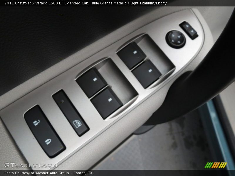 Blue Granite Metallic / Light Titanium/Ebony 2011 Chevrolet Silverado 1500 LT Extended Cab