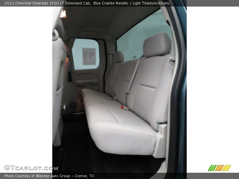 Rear Seat of 2011 Silverado 1500 LT Extended Cab