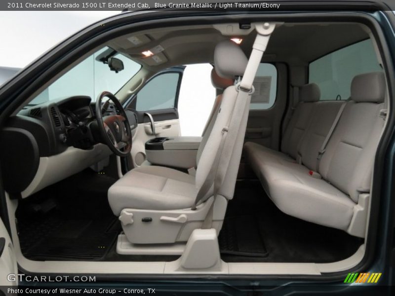  2011 Silverado 1500 LT Extended Cab Light Titanium/Ebony Interior