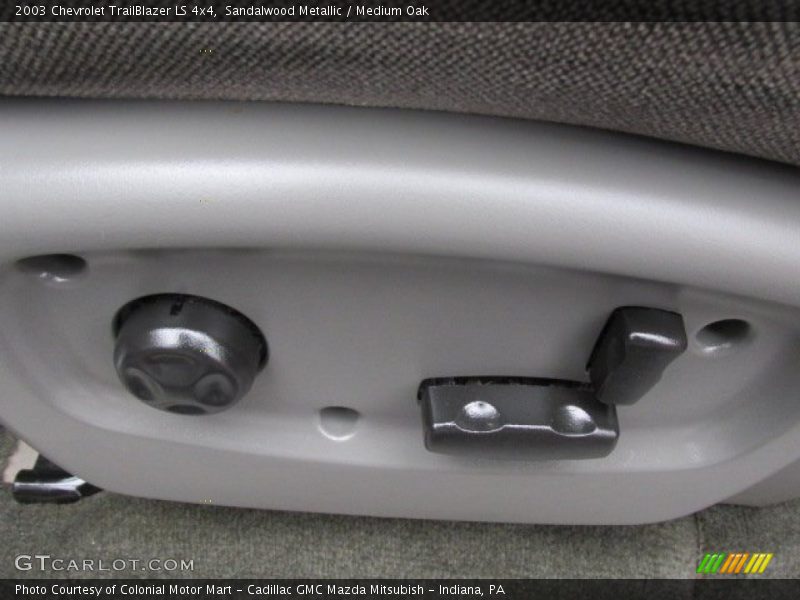 Sandalwood Metallic / Medium Oak 2003 Chevrolet TrailBlazer LS 4x4