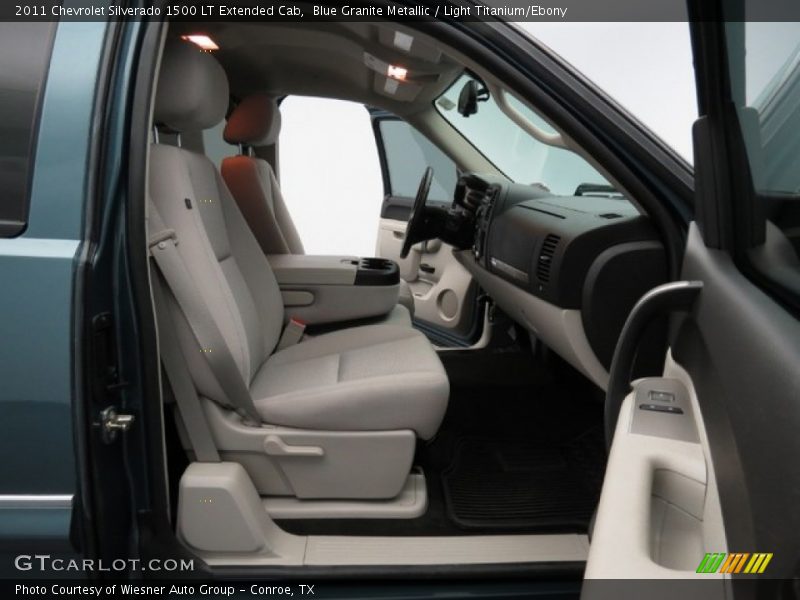 Blue Granite Metallic / Light Titanium/Ebony 2011 Chevrolet Silverado 1500 LT Extended Cab