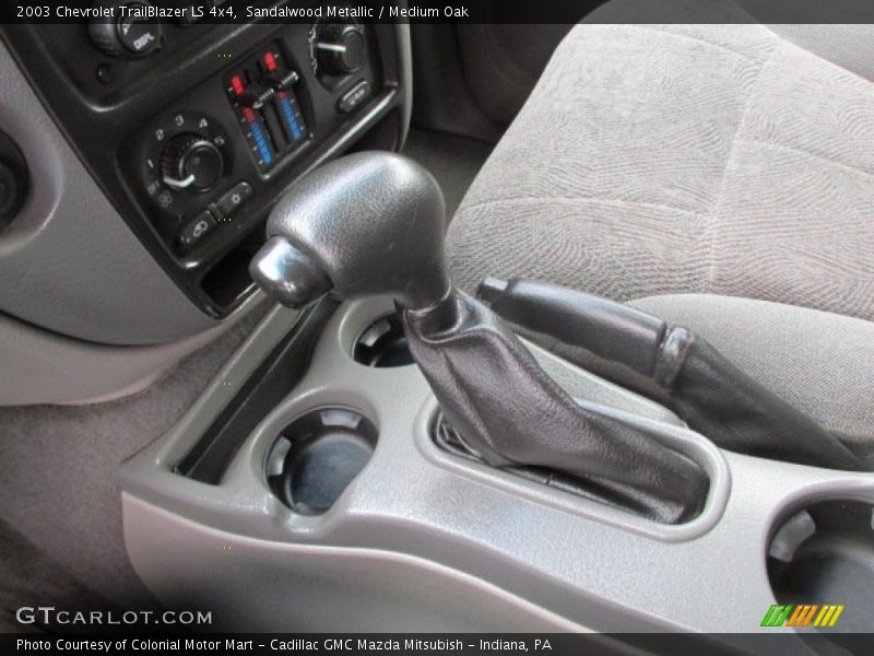 Sandalwood Metallic / Medium Oak 2003 Chevrolet TrailBlazer LS 4x4