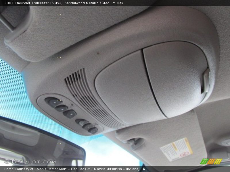Sandalwood Metallic / Medium Oak 2003 Chevrolet TrailBlazer LS 4x4