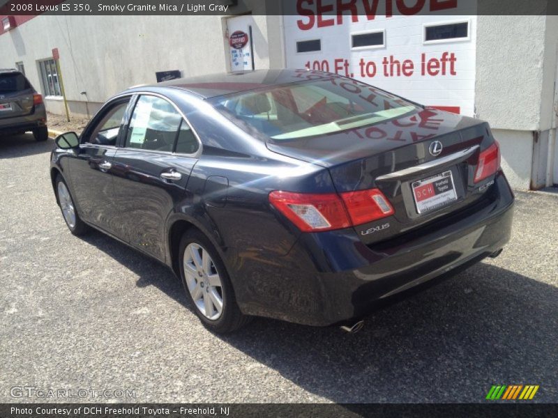 Smoky Granite Mica / Light Gray 2008 Lexus ES 350