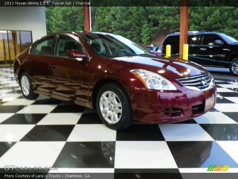 Tuscan Sun / Charcoal 2011 Nissan Altima 2.5 S