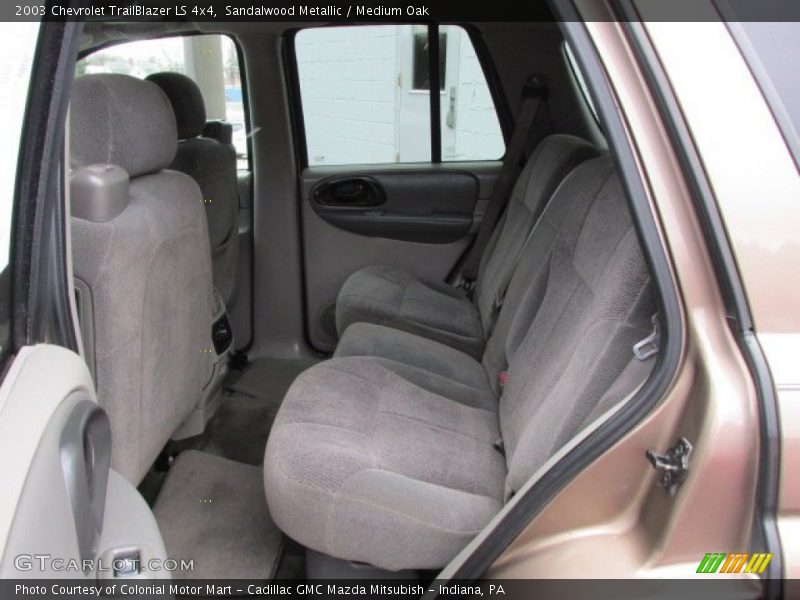 Sandalwood Metallic / Medium Oak 2003 Chevrolet TrailBlazer LS 4x4