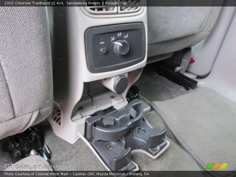 Sandalwood Metallic / Medium Oak 2003 Chevrolet TrailBlazer LS 4x4