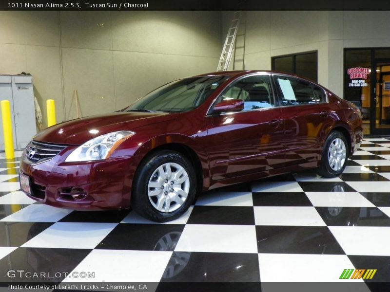 Tuscan Sun / Charcoal 2011 Nissan Altima 2.5 S