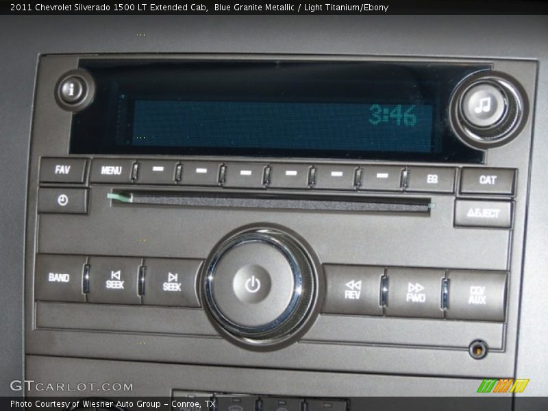 Audio System of 2011 Silverado 1500 LT Extended Cab