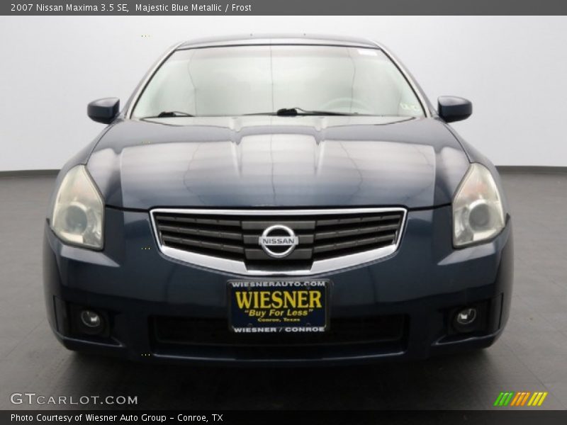 Majestic Blue Metallic / Frost 2007 Nissan Maxima 3.5 SE