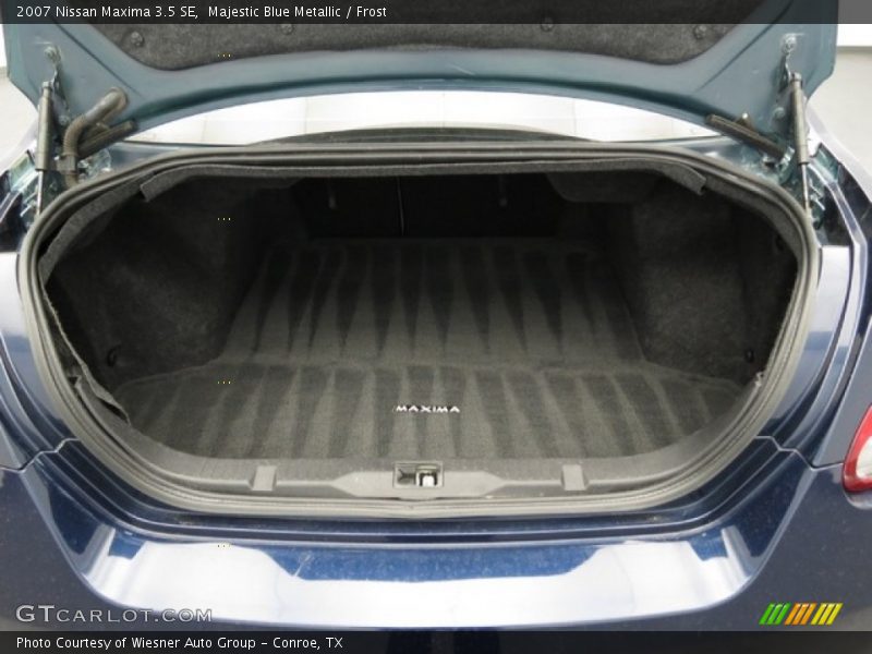 Majestic Blue Metallic / Frost 2007 Nissan Maxima 3.5 SE