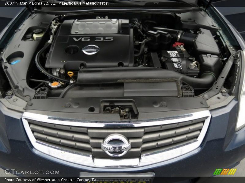 Majestic Blue Metallic / Frost 2007 Nissan Maxima 3.5 SE