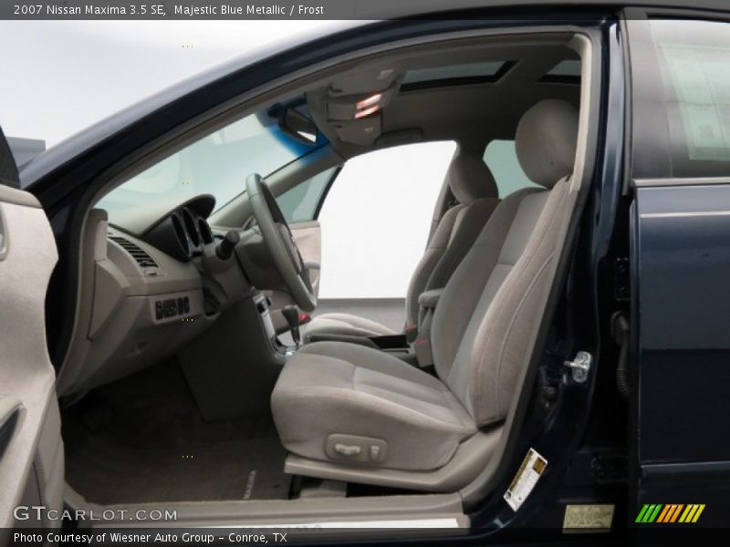 Majestic Blue Metallic / Frost 2007 Nissan Maxima 3.5 SE