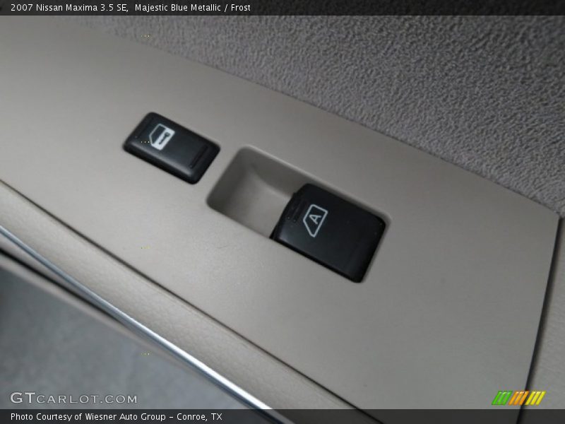 Majestic Blue Metallic / Frost 2007 Nissan Maxima 3.5 SE