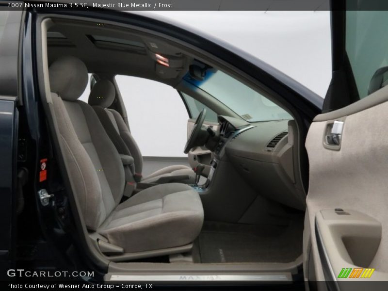 Majestic Blue Metallic / Frost 2007 Nissan Maxima 3.5 SE