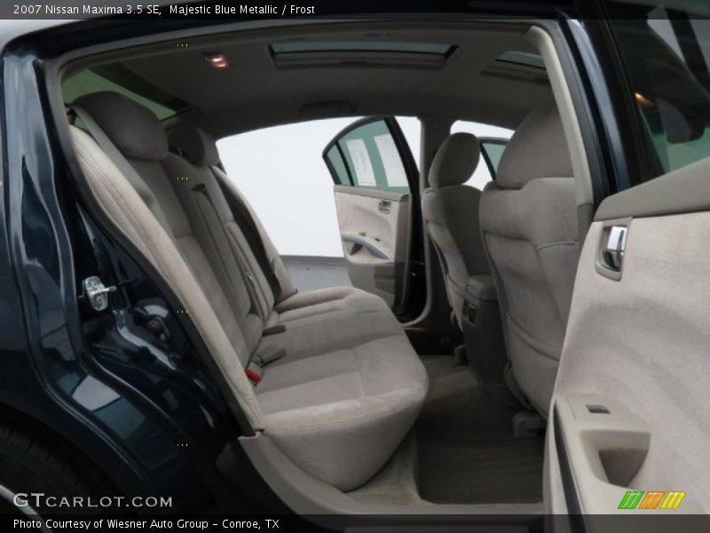 Majestic Blue Metallic / Frost 2007 Nissan Maxima 3.5 SE